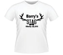 'Bow Tie' Personalised Stag T-shirt