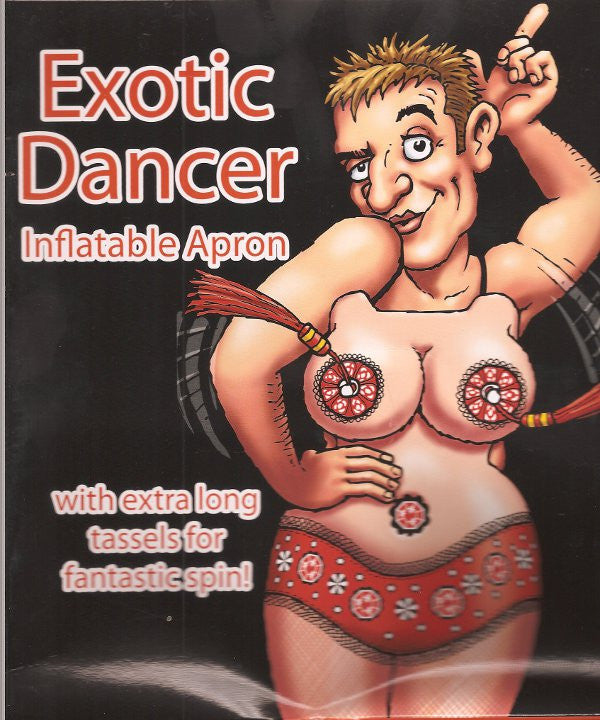 Exotic Dancer Inflatable Apron