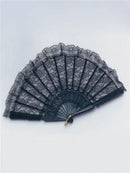 Fan Black Lace