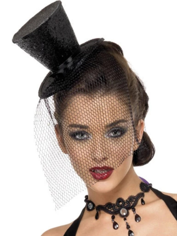 Fever Mini Top Hat Black