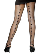 Fishnet Tights With Bows