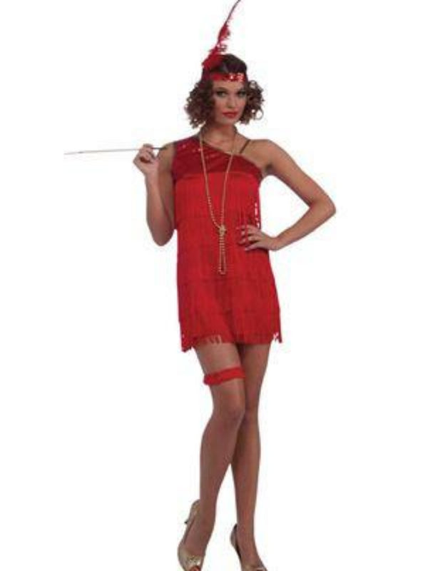 flapper dress ruby Costume