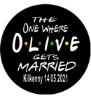 Friends theme 'the One where ...Gets Married'