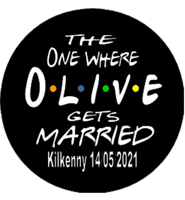 Friends theme 'the One where ...Gets Married'