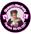 Fr Ted Theme Personalised Hen Party Badge