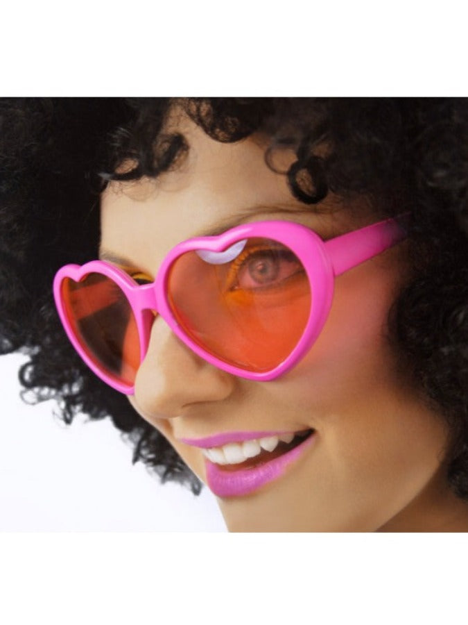 Pink Heart Glasses