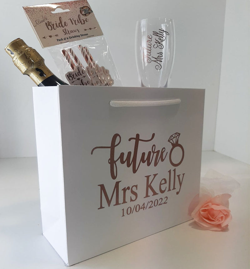 'Future Mrs'  Personalised Deluxe Bag