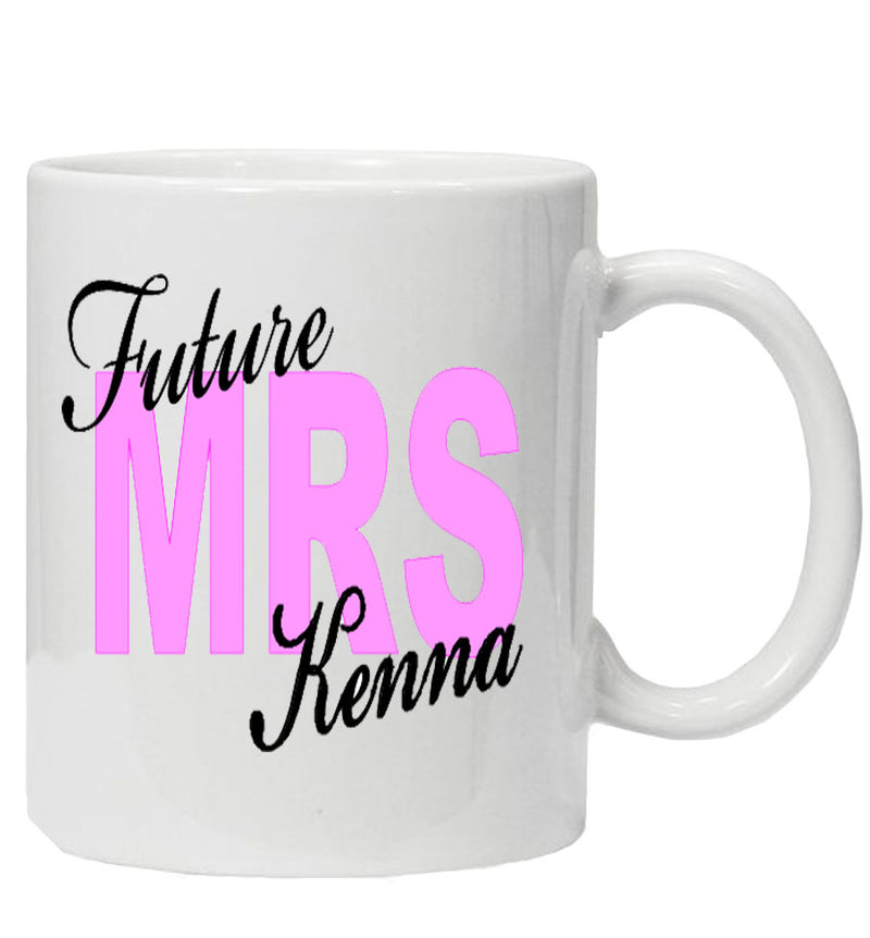 Future 'Mrs' Personalised Mug