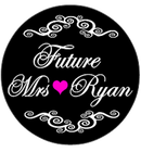 Future Mrs Hen Party Personalised Badge Black