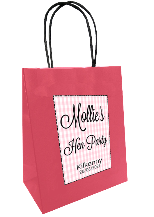 Personalised Hen Party Bag