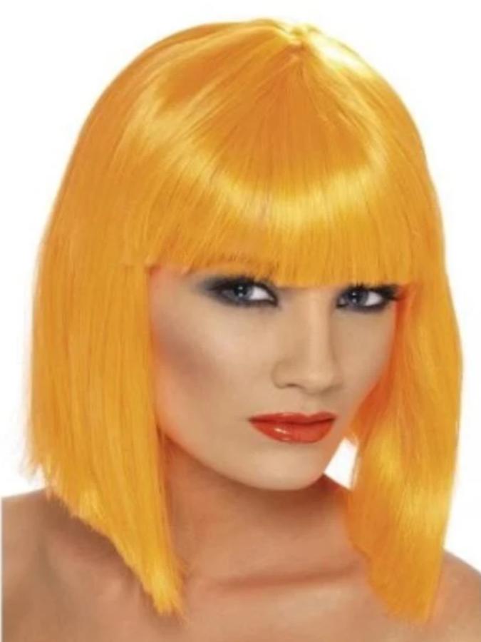 Glam Orange Wig