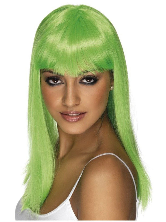 Glamourama green Wig