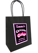 Personalised Grease Theme gift bag