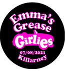 Personalised Hen Party Grease Theme Badge