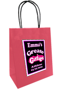 Personalised Grease Theme gift bag