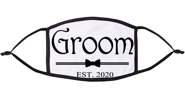 'Groom' Personalised Re-Usable Face Mask