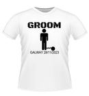 Personalised 'GROOM'  Stag Party T-shirt