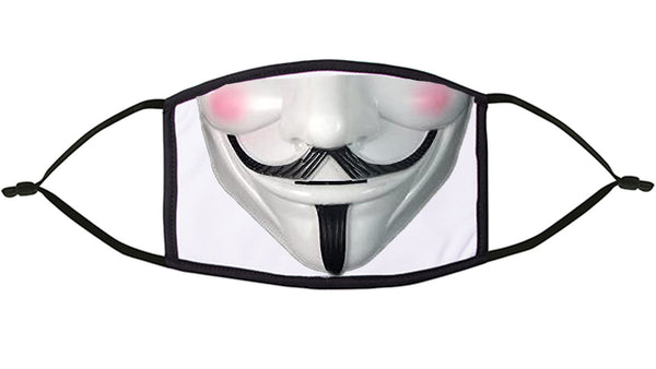Character Design Re-Usable Face Mask