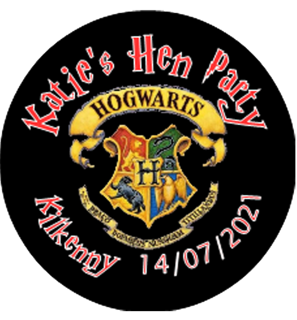 Harry Potter Theme Hen Party Badge