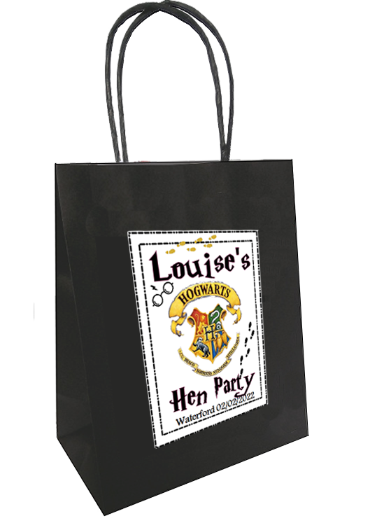 'Harry Potter' Theme Personalised Hen Party Bag