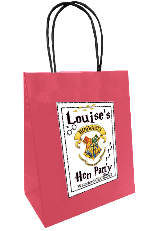 'Harry Potter' Theme Personalised Hen Party Bag