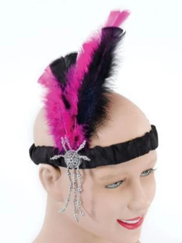 Headband Pink Flapper