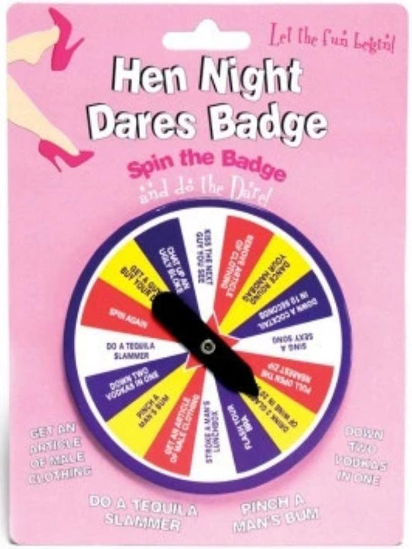 Hen Night Dare Badge