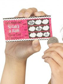 Hen Night Dare Scratch Cards,