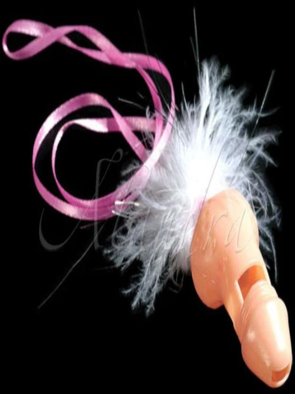 Hen Night Whistle With Feather