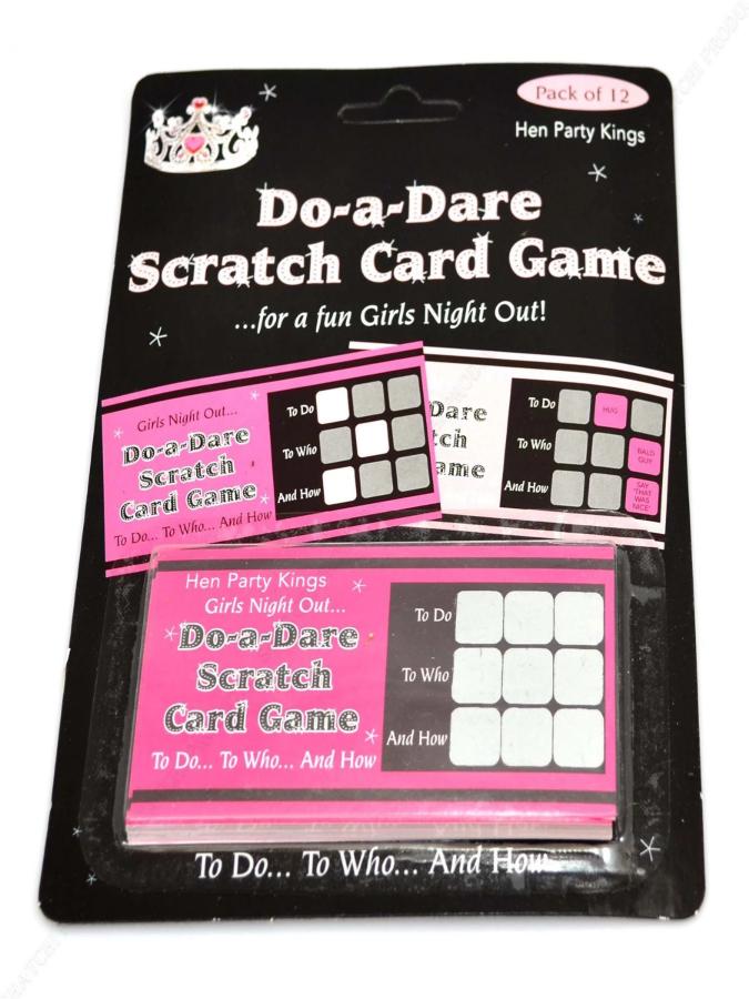 Hen Party Scratch Card