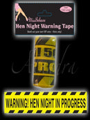 Hen Party Warning Tape