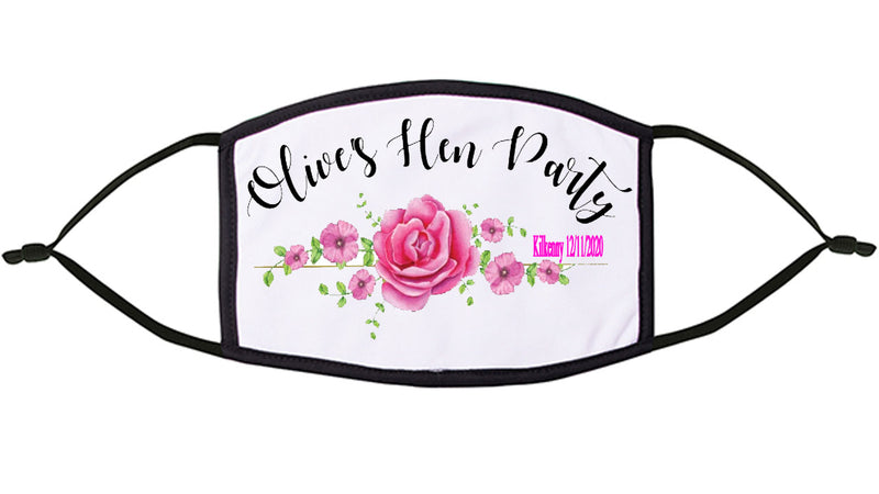Personalised Hen Party Face Mask