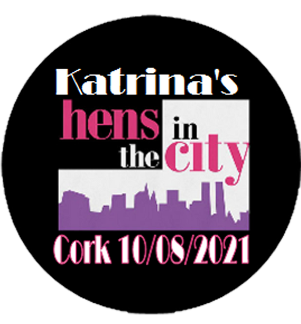 Personalised Hen Party 'Sex in the City' Theme Badge