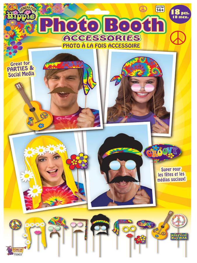 Hippie Photo Booth Accessories