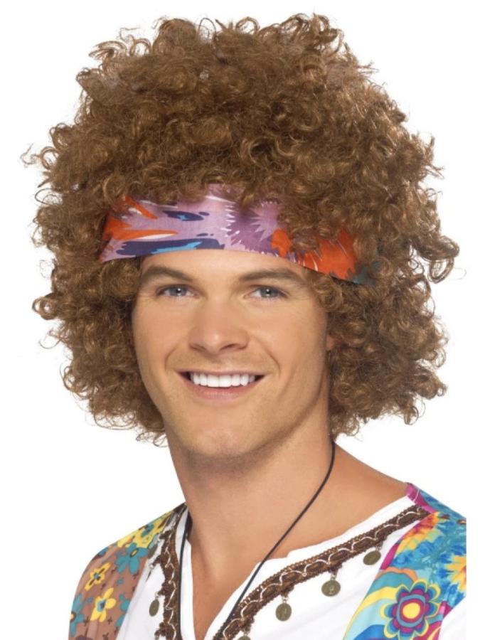 Hippy Afro wig Kit