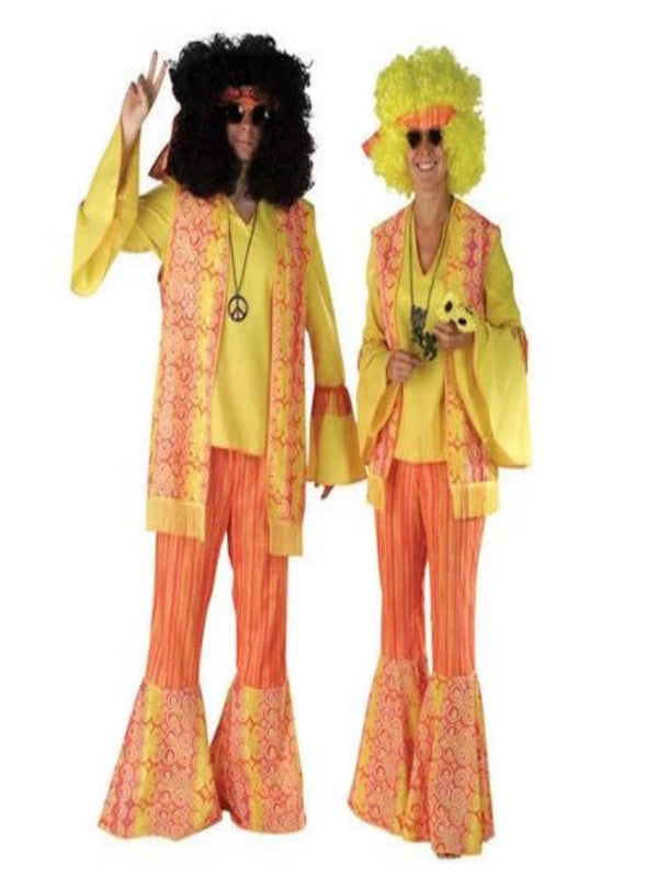 Hippy Orange lady Costume