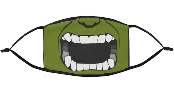 Hulk theme Re-Usable Face Mask