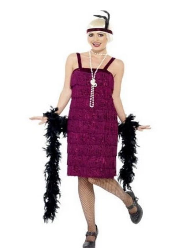 Jazz Flapper Red Costume