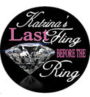 'Last Fling' Personalised Hen Party Badge