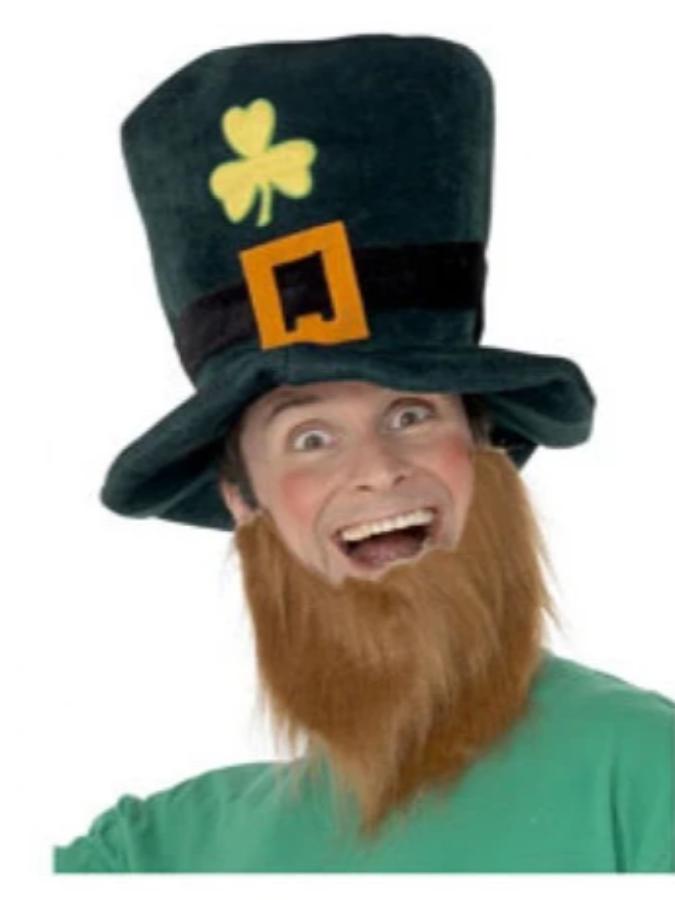 Leprechaun Hat And Beard