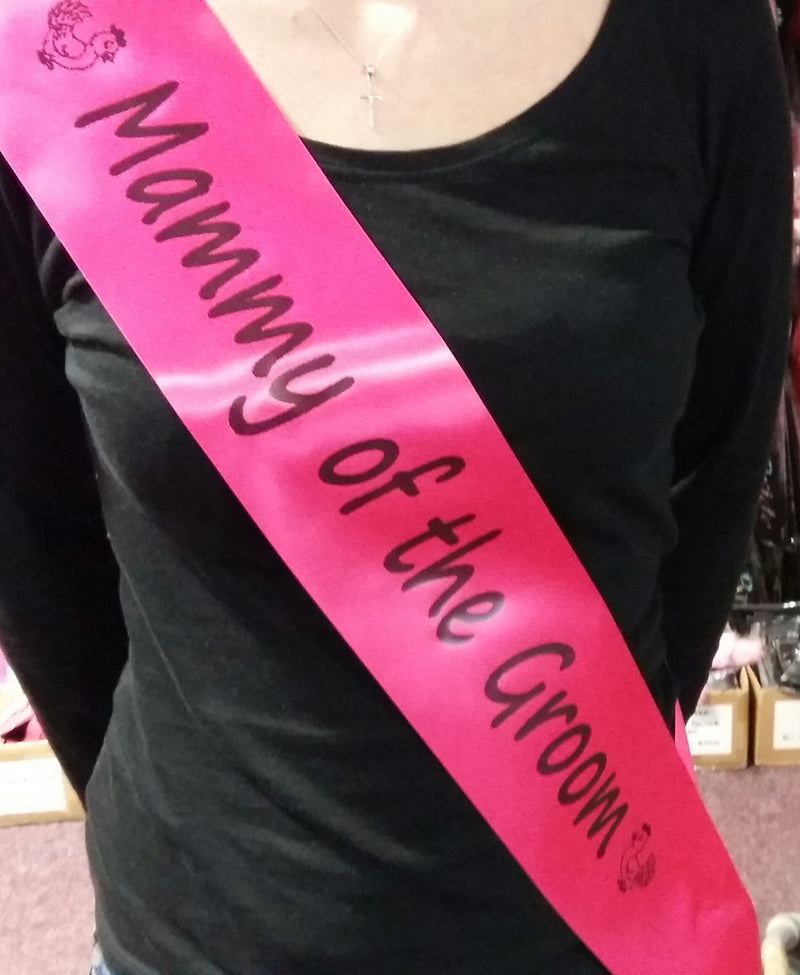 Hen Night Mammy of the Groom Sash