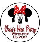 Personalised Hen Party Badge