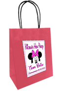 Pink Minnie Mouse theme Personalised Hen Party Bag