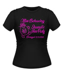 'Miss Behaving' Personalised Hen Party T-shirt