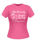 'Miss Behaving' Personalised Hen Party T-shirt