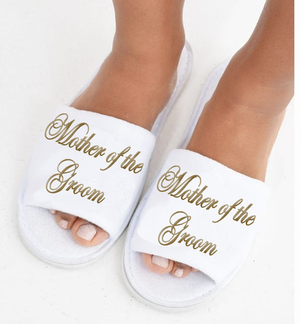 Mother of the Groom Slippers