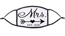 'Mrs' Personalised Re-Usable Face Mask