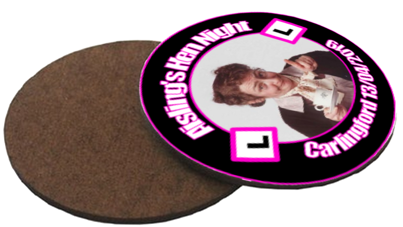 Fr Ted Theme Personalised Hen Party Coaster