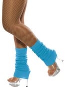 Neon Blue Legwarmers