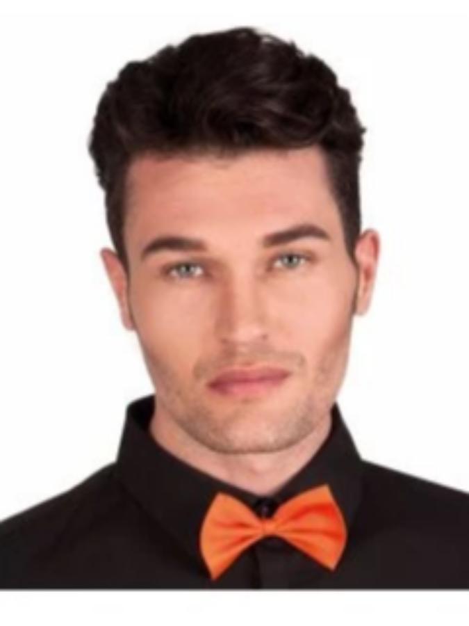 Orange Bow Tie